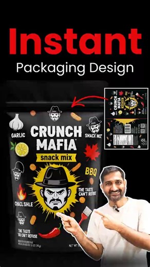 AI Tool Generates Packaging Design in Seconds! Save Hours on Designs