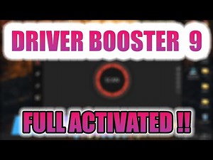 Driver Booster 9.5 License Key 2022 (Key In Description)