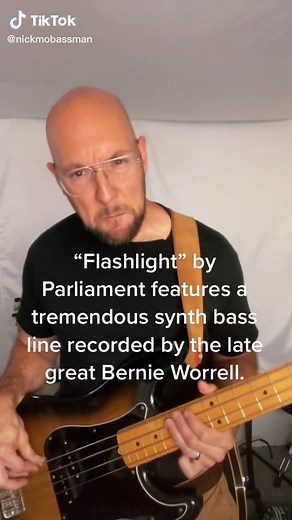 Playing Bernie Worrell's Synth Bassline from Parliament's “Flashlight” on P Bass