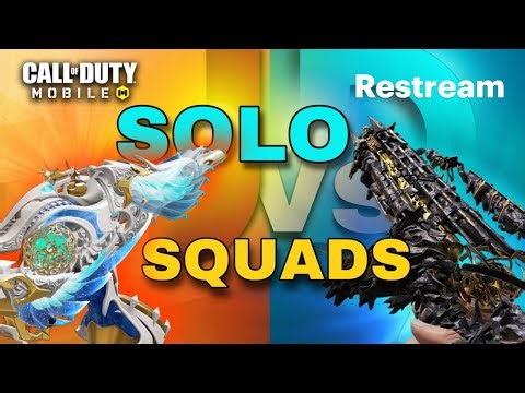 SOLO VS SQUADS DAY 8 OF SNIPING in CODM
