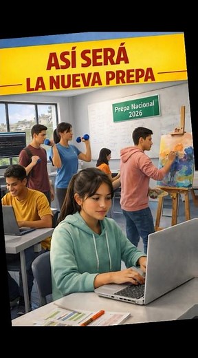 🏫 Así será la nueva prepa en México