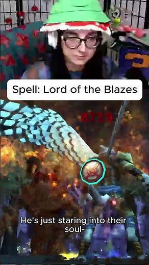 The fire version of "Forest Lord" spell || Wizard101