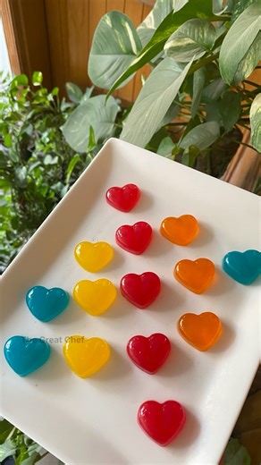 Jelly Party Time | Colorful & Yummy Treats | Colorful Dessert #shorts #thegreatchef #jelly