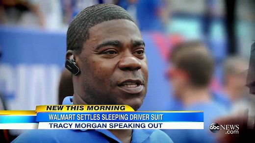 Tracy Morgan, Walmart Settle Lawsuit After Accident