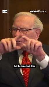 Warren Buffett shares his core investment advice. 💸💰