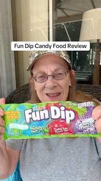 Sticks are still good! Fun Dip Candy Food Review #candyreview #foodreviews #nostalgic