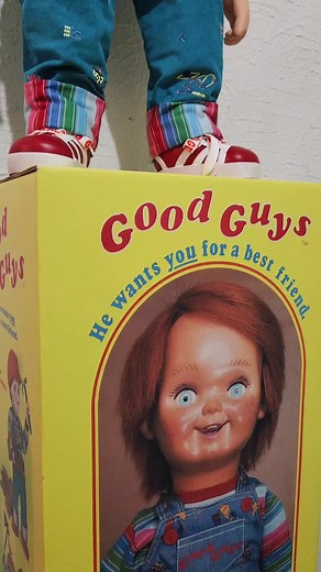 SO SWEET...❤️ #chucky #chuckyplushdoll #chuckymexico #chuckydoll #goodguydoll #childsplay #horror