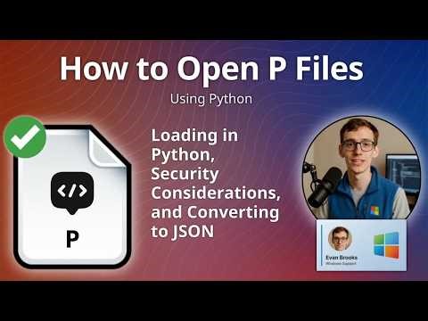 How to Open P Files (Python)