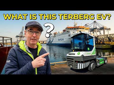300kWh ELECTRIC Tug Tested at Orkney Ferry Port! | The Future of Diesel Perhaps?