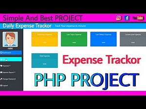 Daily Expense Tracker Using PHP and MySQL| Expense Tracker Project in Php #phpprojectswithsourcecode