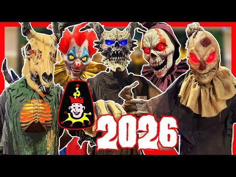 Morris Costumes 2026 ANIMATRONICS REVEALED! | Halloween & Party Expo 2026
