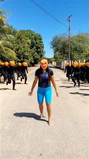 Pumpkin Head Mask