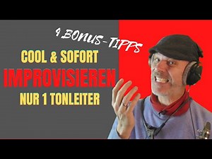 Improvisieren am Saxofon - die einfachste Methode ohne Vorübung - Sax with Joe (2021)