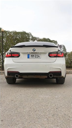 BMW F30 single to dual exhaust conversion explained.Cosmetic vs real dual exhaust