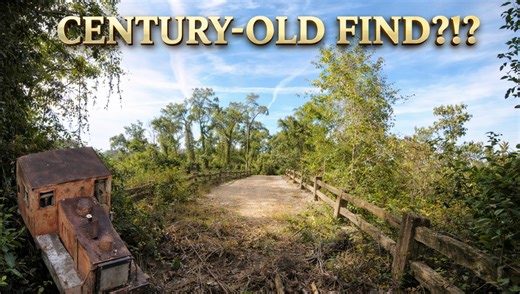 Exploring a lost highway and abandoned railroad in Louisiana