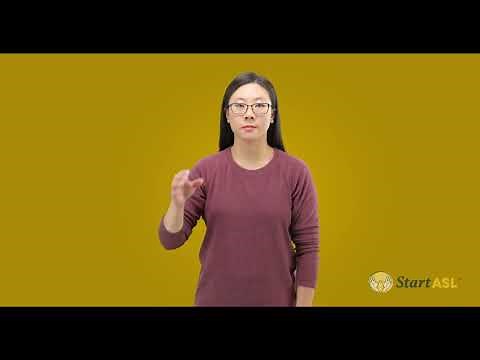 cousin female in ASL
