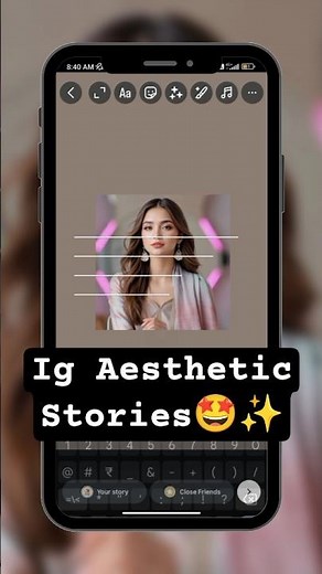 Viral Aesthetic Instagram Story Ideas #shorts #viral #instagramstory