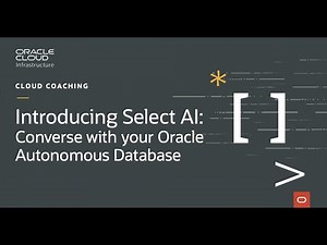 Introducing Select AI - A new way to talk to and converse with your Oracle Autonomous Database