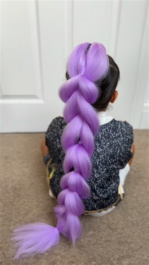 K-Pop Demon Hunters: Rumi braid drop 💜 Halloween may be over, but the look lives on. Attaching tutorial tomorrow 👀 #rumibraid #kpopdemonhunters #rumihair #rumihairtutorial | Mummy Life