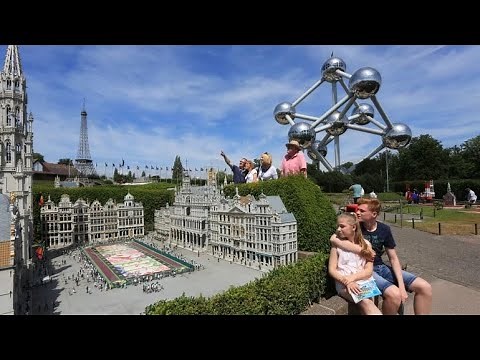 Mini Europe - Full Walking Tour l Brussels l Belgium l 4K