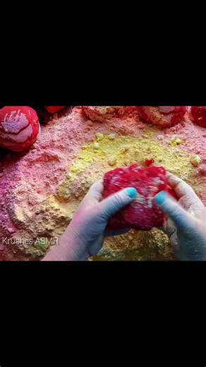Satisfying Gym Chalk Crush ASMR