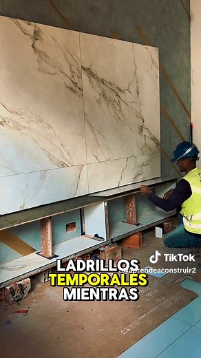 Cuánto cobrarías por este trabajo de porcelanato y panel TV