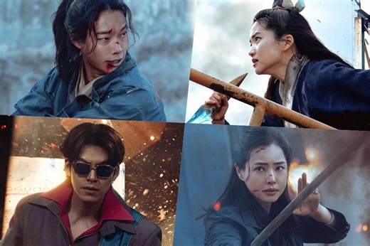 Watch: Ryu Jun Yeol, Kim Tae Ri, Kim Woo Bin, Honey Lee, And More Fight To Achieve Their Goals In "Alienoid" Part 2 Teasers | Soompi