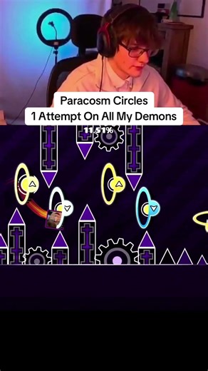 Paracosm Circles - 1 Attempt On All My Demons #twitch #geometrydash #gdupdate #gd