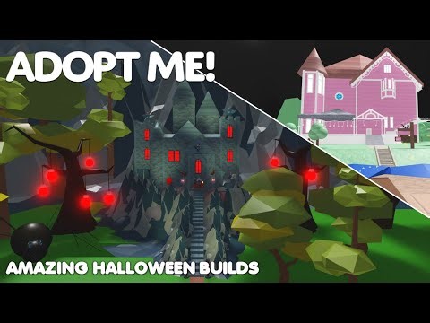 THESE are the MOST AMAZING Halloween BUILDS in ADOPT ME! MUST WATCH!! #roblox #adoptme
