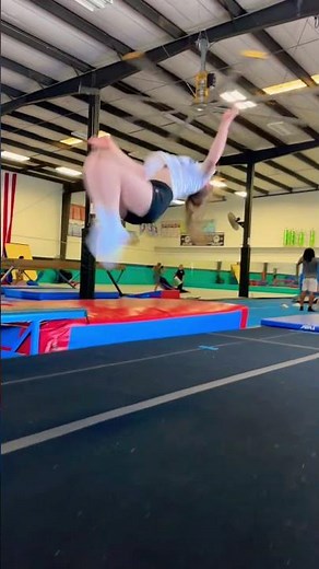 Front Walkover, Round Off, Back Handspring, Back Tuck! 🤩🎥🚀✨