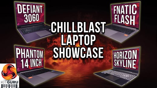 Chillblast holiday season laptop showcase