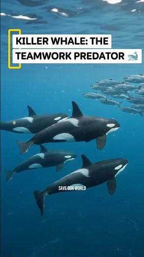KILLER WHALE: THE TEAMWORK PREDATOR 🐋