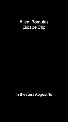 You can run, but you can't hide. Experience #AlienRomulus in theaters August 16. Get your tickets now at the link in bio. #alien #movietok #filmtok #horrortok