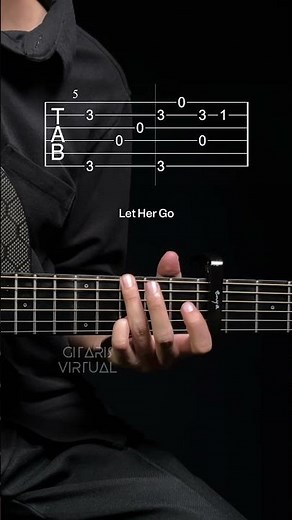 Passenger - Let Her Go #guitartutorial