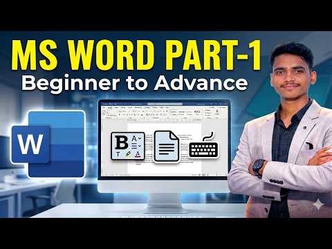 MS Word Complete Course 2026 | Basic to Advanced Hindi Tutorial
