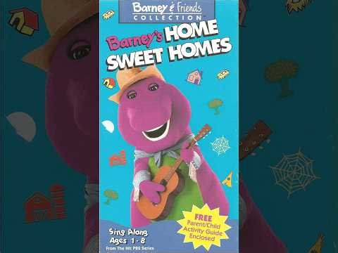 Barney's Home Sweet Homes 1993 VHS