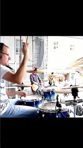 Drum Solo live including Drumstick Tricks! #drumsolo #sticktricks