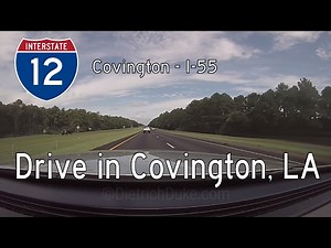 Interstate 12 - Mile 63 - Exit 38B - Louisiana | Drive America's Highways 🚙