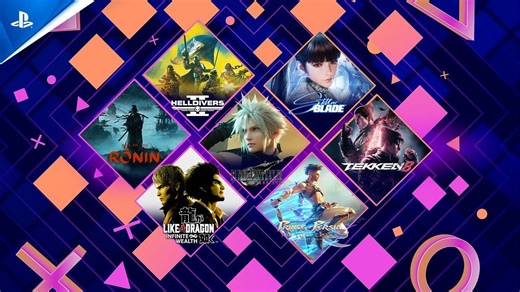 【4K】2024年PS5即将登陆大作官方混剪预告片 | 来源：PlayStation