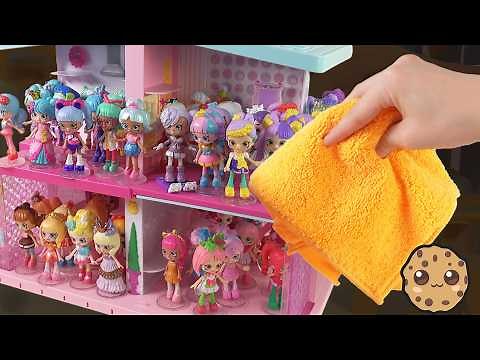Dollhouse Cleaning To Display My Shoppies Minis Collection (Spring Clean)