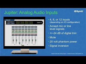 Integrator Series Basic Training : 1e. Jupiter Control Software