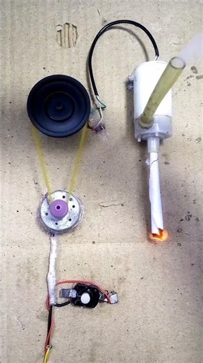 A simple DC-powered smoke machine