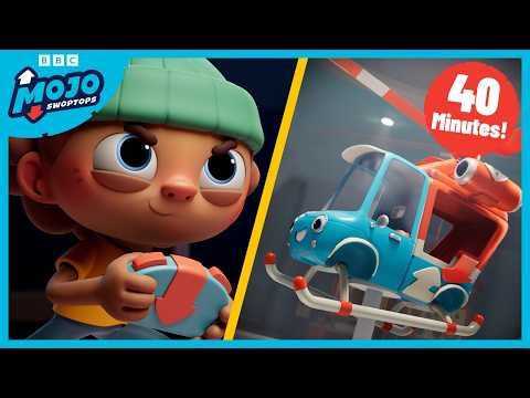 Swopshop Supreme! Hot Swopping Mayhem! | Fast & Action Packed Truck Cartoon for Kids | Mojo Swoptops
