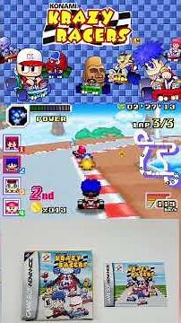 Konami Krazy Racers is a hidden gem 💎#konamkrazyracers #konami #mariokart #krazyracers