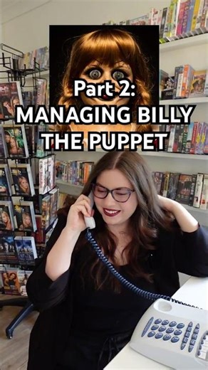 Managing Billy the Puppet (part 2) #sawmovie #comedyskit #horrorfans #comedyhorror