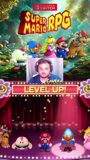 APELAMOS COM A ESTRELA NA CAVERNA 😱🌟 SUPER MARIO RPG REMAKE! #shorts #gamerbr #gaming