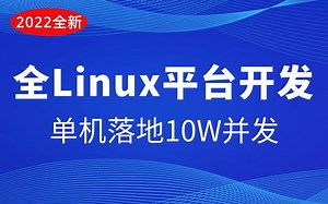 全Linux平台开发｜单机落地10W并发实战教程（C#/.NETCore/ASP.NET Core/进阶架构师）B0333