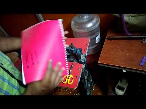 Spiral Binding | Manual spiral binding | spring binding