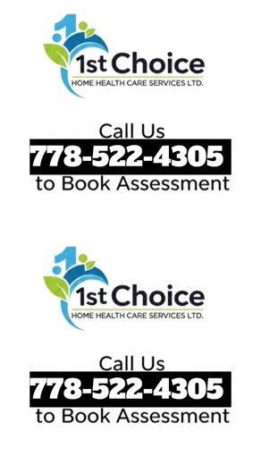 🏥 1st Choice Home Health Care Services Ltd Compassionate, professional care where you feel safest – at home ❤️ We provide trusted home health care services including: ✔️ Personal care & daily living assistance ✔️ RN/LPN nursing care ✔️ Foot care nursing ✔️ Companion & respite care ✔️ ICBC-approved home care services ✔️ Direct billing to extended benefits ✔️ Veterans Affairs & VIP approved 📞 Call today: 778-522-4305 🌐 Quality care. Trusted professionals. Your first choice at home. #HomeHealthC