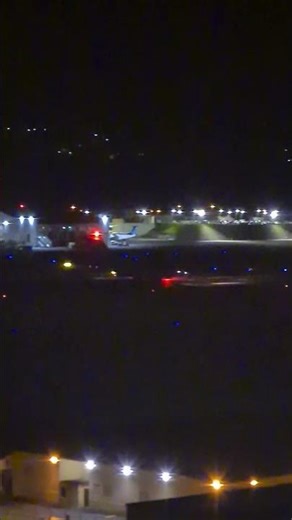 C-17 Globemaster night time take off !!!